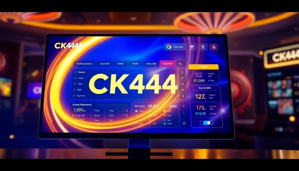 Experience smooth access to ck4444 com login with a user-friendly interface promoting secure online gaming services.