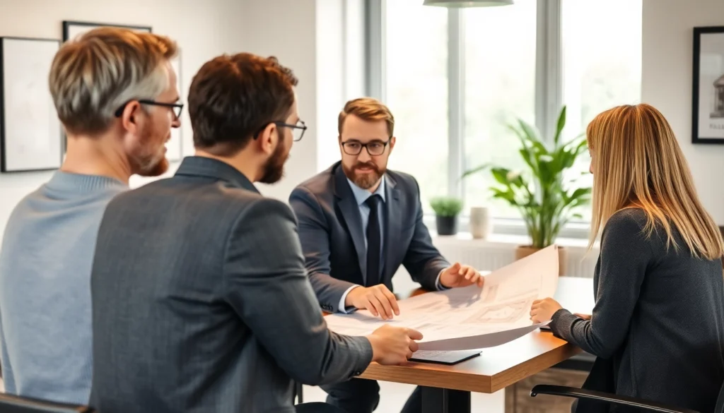 Friedhelm Bremer, leading Immobilienmakler Grevenbroich, advising clients in a modern office to ensure a successful property sale.