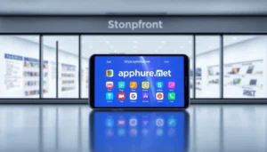 Visit https://apkhire.net for fast APK downloads and Android app updates; user-friendly interface on mobile device.