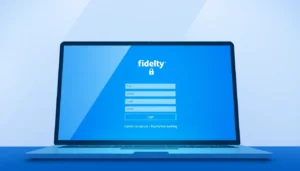 Fidelity login my account online banking interface showing secure sign-in process for user