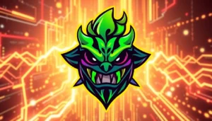 Bold visual highlighting Angry Pepe Fork Tokenomics with charts and Pepe mascot in a futuristic
