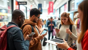 Slevovy kod displayed on a smartphone screen for online shopping discounts