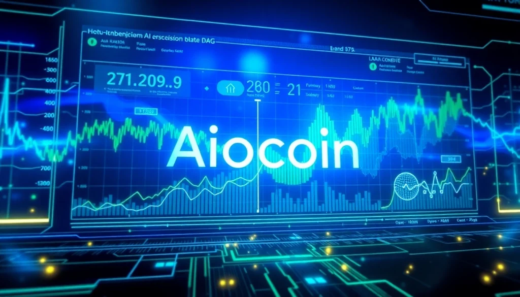 Aicoin cryptocurrency analysis chart displaying real-time data and market trends for investors