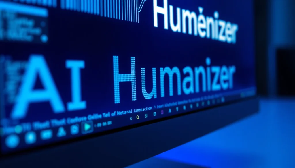 AI Humanizer tool transforming AI text into natural, human-like content for seamless communication