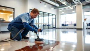 High-quality epoxy resinning Birmingham process showcasing durable coating application by